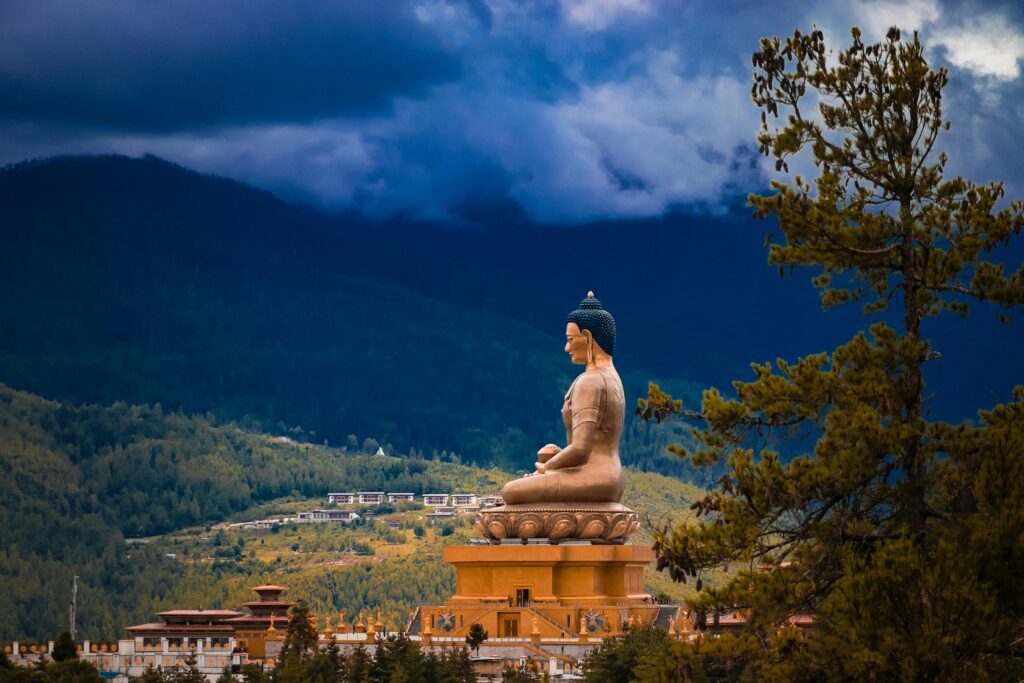 Bhutan Buddha Statue - Himalayan Lama Travels